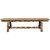 Cascade 6 Foot Upholstered Plank Style Bench - Buckskin