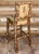 Cascade Barstool with Back - Pine Tree