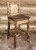 Cascade Counter Stool with Saddle Upholstery and Back - Pine Tree