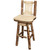 Cascade Swivel Counter Stool - Buckskin Upholstery