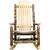 Cascade Rocking Chair with Stained Finish