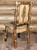 Cascade Side Chair with Buckskin Upholstered Seat - Pine Tree