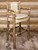 Cascade Captain's Upholstered Barstool with Back - Buckskin