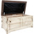 Asheville Small Blanket Chest - Saddle Upholstery