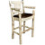 Asheville Captain's Counter Stool - Saddle Upholstery