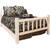 Homestead King Log Bed - Lacquered