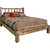 Denver Platform Bed - Full - Stained & Lacquered