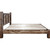 Denver Platform Bed with Engraved Moose - Twin