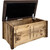 Denver Small Blanket Chest with Saddle Seat - Stained & Lacquered