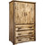 Denver Armoire/Wardrobe - Stained & Lacquered