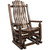 Denver Glider Rocker - Stained & Lacquered