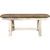 Denver Plank Bench with Buckskin Seat - 45 Inch - Lacquered