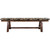 Denver Plank Bench with Woodland Seat - 6 Foot - Stained & Lacquered