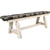 Denver Plank Bench with Woodland Seat - 5 Foot - Lacquered