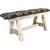 Denver Plank Bench with Woodland Seat - 45 Inch - Lacquered