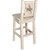 Denver Barstool with Engraved Bronc Back - Lacquered
