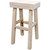Denver Counter Height Half Log Barstool - Lacquered