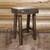 Denver Counter Height Half Log Barstool - Stained & Lacquered