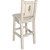Denver Counter Height Barstool with Engraved Pine Tree Back - Lacquered