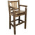 Denver Counter Height Captain's Barstool - Stained & Lacquered