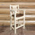Denver Counter Height Captain's Barstool with Saddle Seat - Lacquered