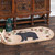 Black Bear Pines Oval Rug