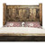 Lima Sawn Bed with Iron & Provincial Stain - Queen