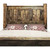 Lima Sawn Bed with Iron & Provincial Stain - Cal King