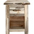 Lima Live Edge 25 Inch Nightstand - Clear Lacquer