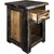 Lima Live Edge 25 Inch Nightstand - Jacobean Stain