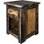 Lima Live Edge 25 Inch Nightstand - Jacobean Stain