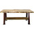 Lima Coffee Table with Shelf & Copper Creek Legs - Clear Lacquer