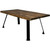 Lima Coffee Table with Blackstone Iron Legs - Provincial Stain