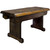 Lima Live Edge 45 Inch Bench - Jacobean Stain
