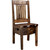 Lima Live Edge 18 Inch Dining Side Chair - Provincial Stain