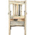 Lima Live Edge 32 Inch Dining Side Chair - Clear Lacquer