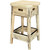 Lima 24 Inch Backless Barstool - Clear Lacquer