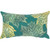 Falling Leaves Oblong Accent Pillow - Green