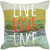 Live Love Lake Accent Pillow