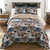 White River Wilderness Quilt Bed Set - Twin