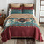 Mojave Turquoise & Rust Quilt Bed Set - Queen
