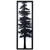 Black Pine 2 Iron Wall Art