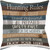 Hunting Rules Decorative Pillow