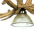 Forest Whitetail 3 Large Antler Chandelier