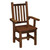 Barnwood Prairie Dining Arm Chair