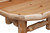 Natural White Cedar Coffee Table - 42 Inch