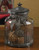 Black Star Lidded Jar - Large