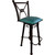 Coronado Swivel Counter Stool - Colonial Teal