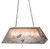 Jumping Trout Oblong Pendant Light