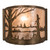 Tranquil Pond Wall Sconce